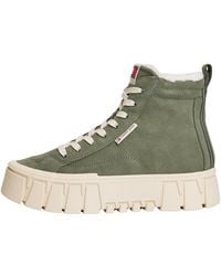 Tommy Hilfiger - Tjw Vulc Flatform Suede Wl En0En02894 High Top - Lyst