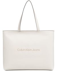 Calvin Klein - Shopping bag slim - Lyst