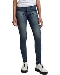 G-Star - Kafey Ultra High Skinny Jeans - Lyst