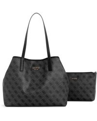 Guess - Vikky Ii 2 In 1 Tote Carry - Lyst