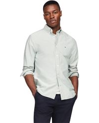 Tommy Hilfiger - Oxford Regular Fit Overhemden Met Lange Mouwen - Lyst