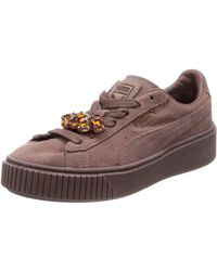 PUMA Damen Suede Platform Gem WN's 