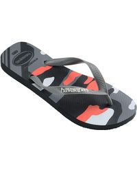 Havaianas - Top Camu New Graphite Flip-flop - Lyst