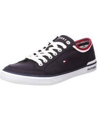 Tommy Hilfiger - Core Corporate Textile Sneaker Low-top - Lyst