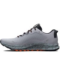 Under Armour - S Chargedband Tsp Runners Mod Grey/black 7 - Lyst
