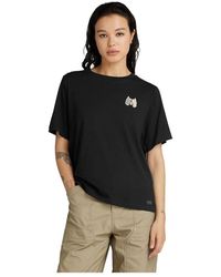 G-Star - G-Star para Mujer Camiseta G-Na Badge Boxy - Lyst