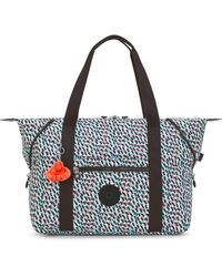 Kipling - Tote Art M Abstract Large - Lyst