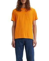 Levi's - Short Sleeve Classic Pocket Tee T-Shirt - Lyst