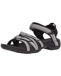 teva tirra leather black