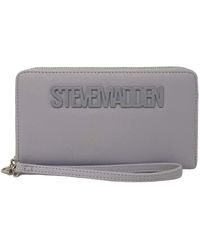 Steve Madden - Beviee Zip Around Wallet Wristlet - Lyst