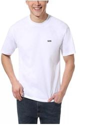 Vans - Left Chest Logo T-shirt - Lyst
