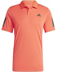 adidas - Club Tennis Climacool 3-stripes Polo Shirt - Lyst