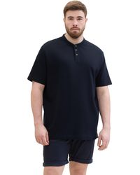 Tom Tailor - Plussize Basic Poloshirt mit Stehkragen - Lyst