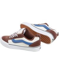 Vans - Sneakers KNU Skool Uomo Marrone - Lyst