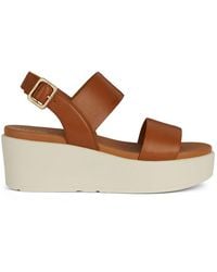 Geox - D Xand 2.2s A Wedge Sandal - Lyst