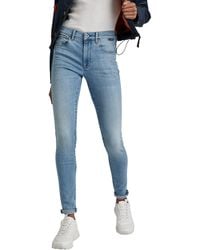 G-Star - Jeans 3301 Hoge Skinny Jeans - Lyst