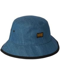 G-Star RAW - Denim Bucket Hat - Lyst