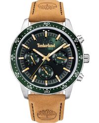 Timberland - Analog Quartz Watch With Leather Strap Tdwgf0029001 - Lyst