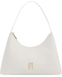 Furla - Diamante Shoulder Bag S Marshmallow - Lyst