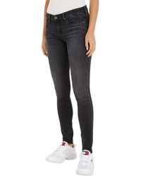 Tommy Hilfiger - Sophie Lw Skn Ah1288 Denim Pants - Lyst