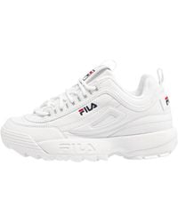Fila - Disruptor II - Scarpe da ginnastica da donna con zeppa - Lyst