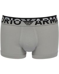 Emporio Armani - Megalogo Trunks - Lyst