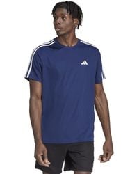 adidas - Train Essentials 3-stripes Training T-shirt - Lyst