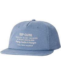 Rip Curl - Dusty Blue - Embrace The Surf Culture With The Surf Revival Snapback - Lyst
