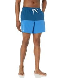Under Armour - UA Harbor Heritage Colorblock Volley Badehose - Lyst