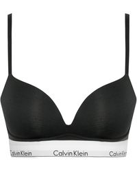Calvin Klein - Push-Up BH Plunge mit Bügel - Lyst