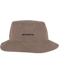 New Balance - , , Lightweight Cotton Bucket Hat, Everyday Casual Wear, One Size Fits Most, Mushroom - Lyst