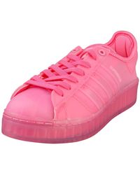 adidas - Originals Superstar Jelly Trainers Transparent Pink Fx4322 Limited - Lyst