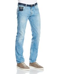 Guess - Raad Mannen Slim Straight Jeans - Lyst