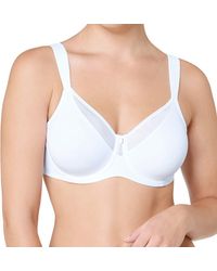 Triumph - True Shape Sensation W01 Underwired Minimizer Bra White 0003 38f Cs - Lyst