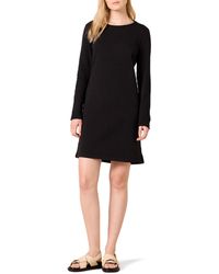 Amazon Essentials - Robe en Polaire Longueur au-Dessus du Genou avec ches Longues et col Rond - Lyst