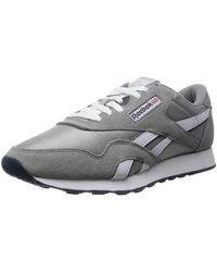 reebok running grigio