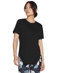 Skechers - Go Dri Swift Stretchable Wicking Quick Drying Tunic Tee - Lyst