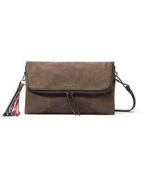 Desigual Accessories Fabric Across Body Bag in Black - Lyst