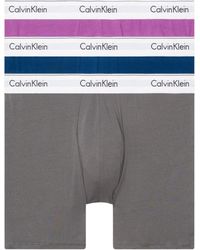 Calvin Klein - Boxer Lot de 3 Coton Stretch - Lyst
