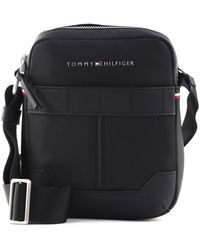 Tommy Hilfiger - Th Elevated Nylon Mini Reporter Shoulder Bag Small - Lyst