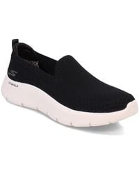Skechers - Go Walk Flex Slip-ins - Relish, Nero/Bianco, 39 EU - Lyst