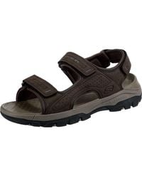 Skechers Melbo Journeyman 2 Closed Toe Sandals in Black for Men - Save 24%  | Lyst UK