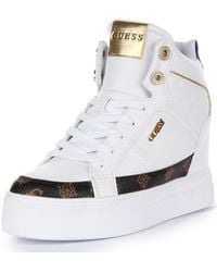 Guess - Sneakers WHI-Brown - Lyst