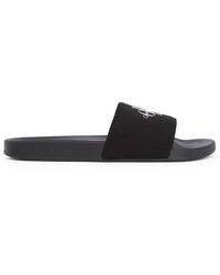 Calvin Klein - Monogram CV YM0YM01271 Slides - Lyst