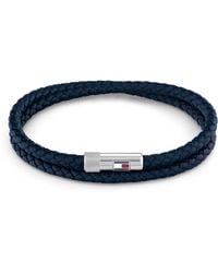 Tommy Hilfiger - Jewelry Leather Bracelet With Magnetic Closure - Lyst