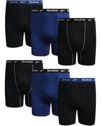 Reebok s Underwear Big And Tall Long Leg Performance Boxer for Men Lyst UK