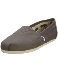 TOMS - Classic Canvas Ankle-high Flat Shoe - Lyst
