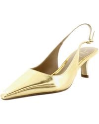 Sam Edelman - Bianka Sling Pump Medallion Gold 6.5 Medium - Lyst