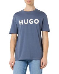 HUGO - Dulivio Short Sleeve Crew Neck T-shirt S - Lyst