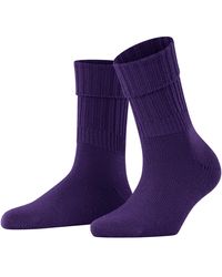 FALKE - Striggings Rib W So Wool Plain 1 Pair Socks - Lyst